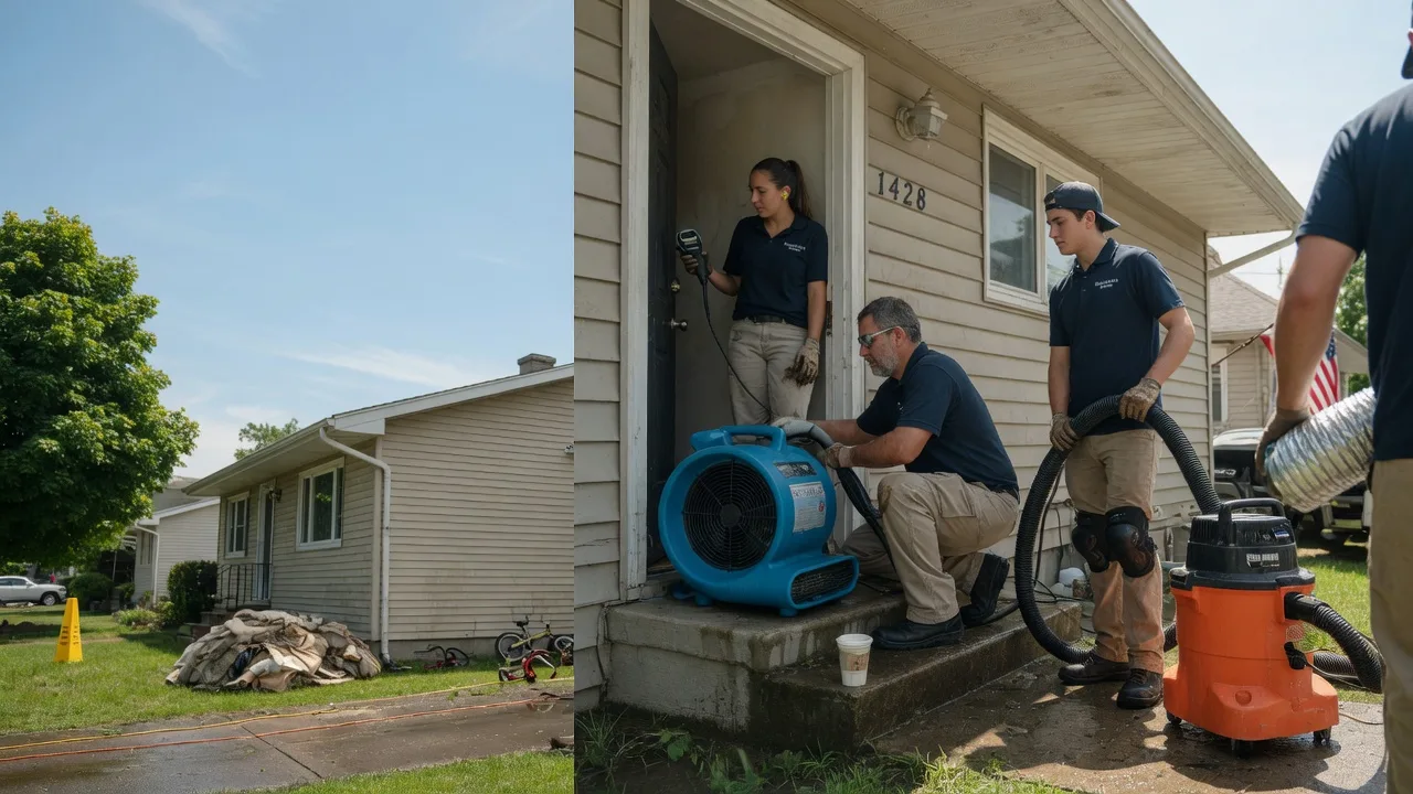 Water Damage Restoration in Baldwin City, KS near me